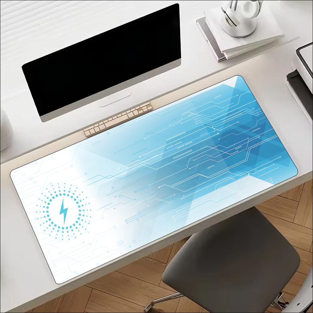 Office Tech Gear - Mouse Pad Estendido Blue Tech com