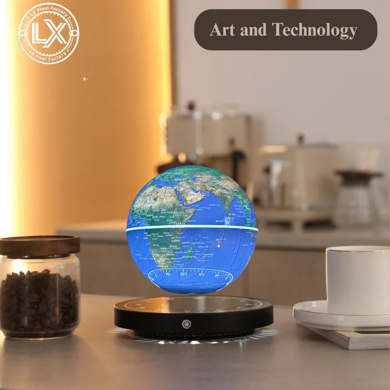 Office Tech For Home - Globo Flutuante Magnético com Luz LED,