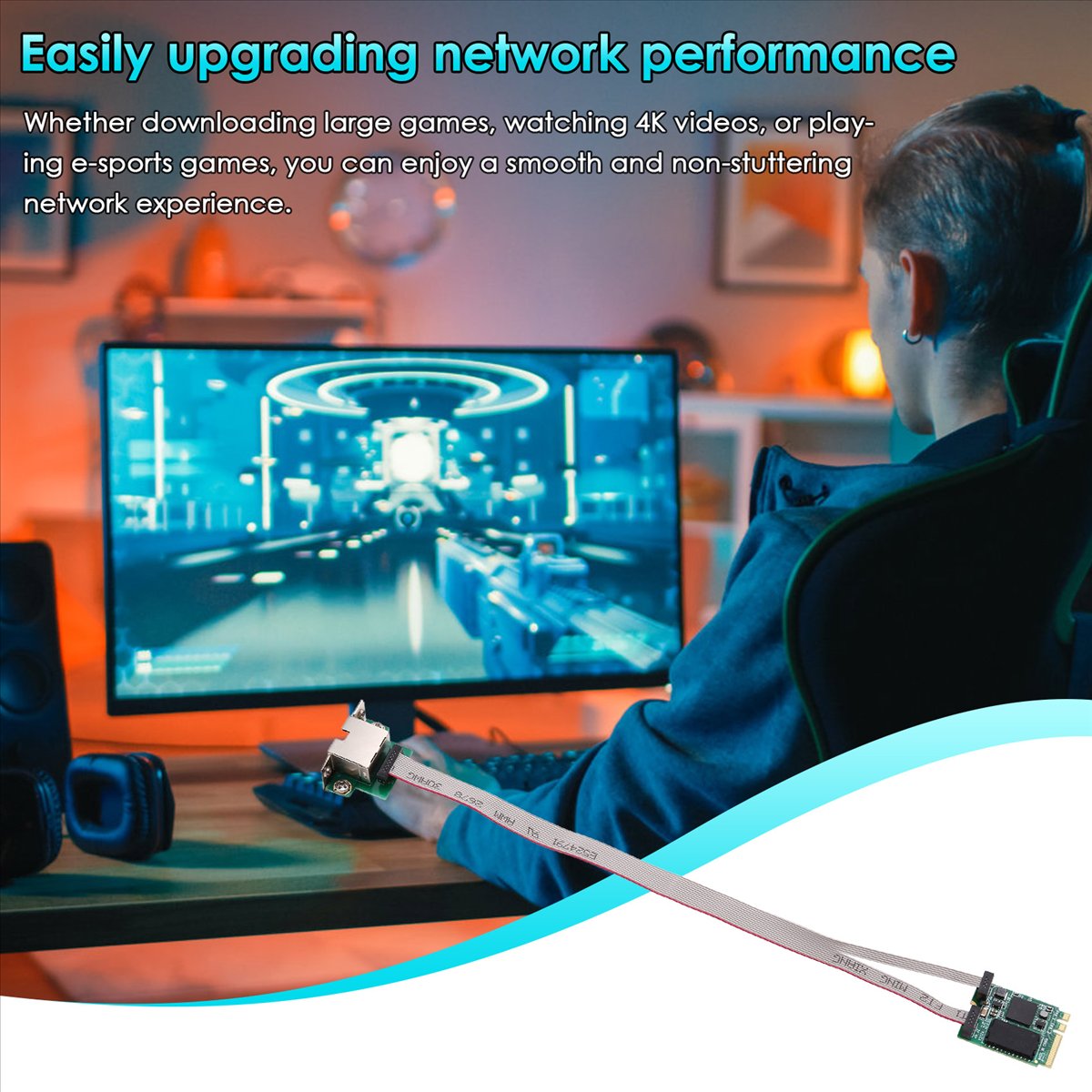 Gigabit Network Card - Placa de Rede Gigabit Ethernet A99X