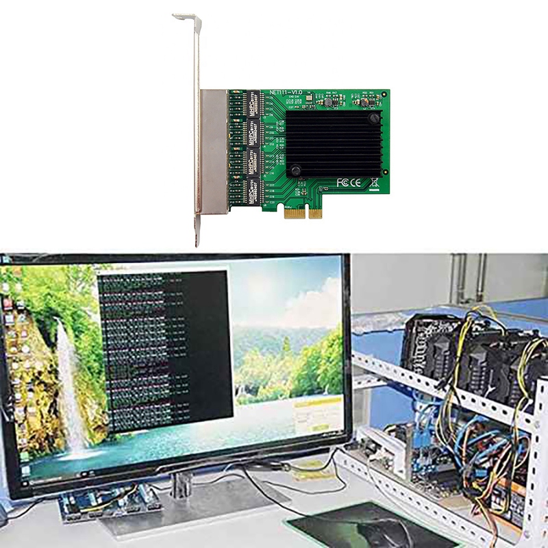 Placa de Rede PCIE A003 PCI-E  - Gigabit Network Card avaliação e preço