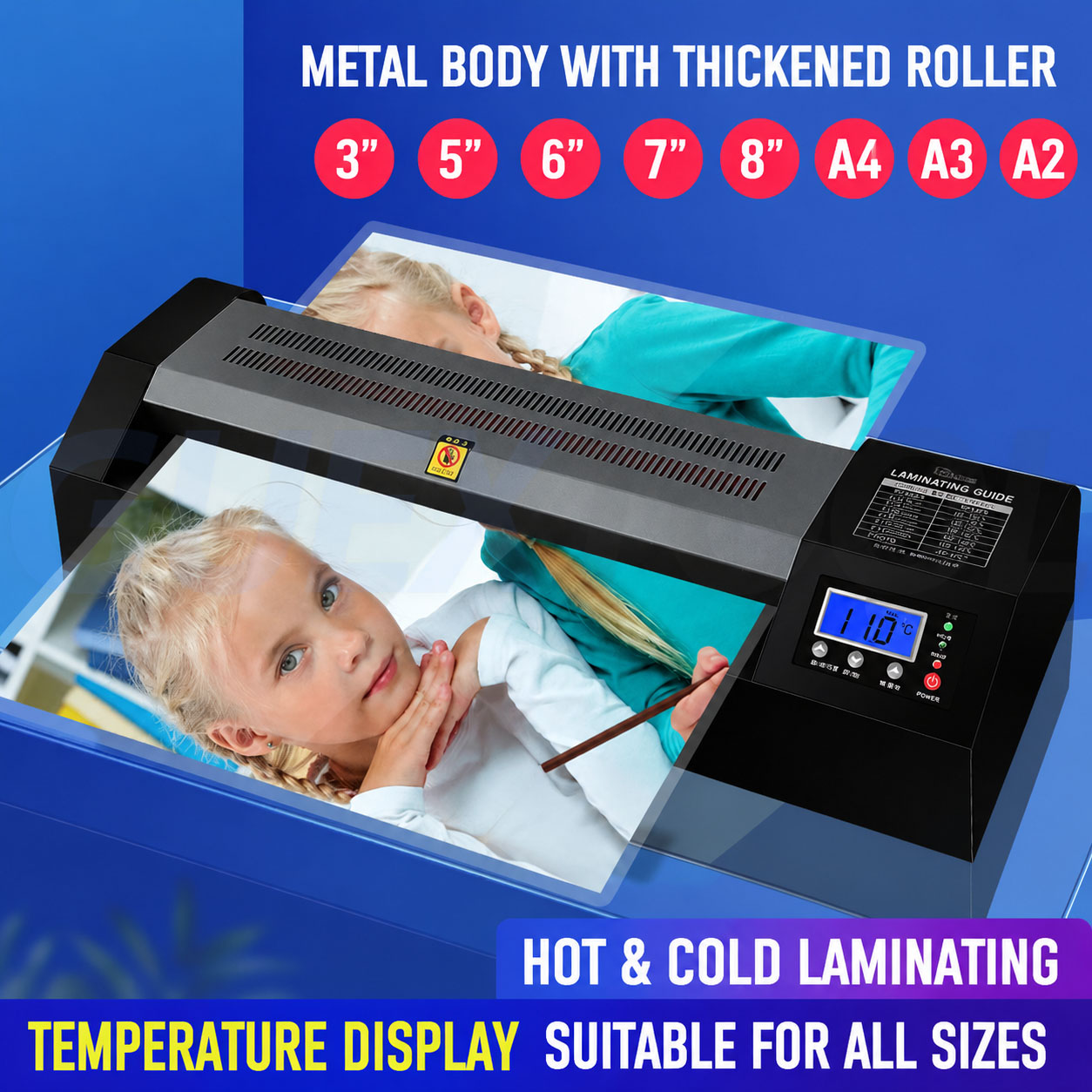 Máquina Laminadora Automática  - Laminator A3 Hot avaliação e preço