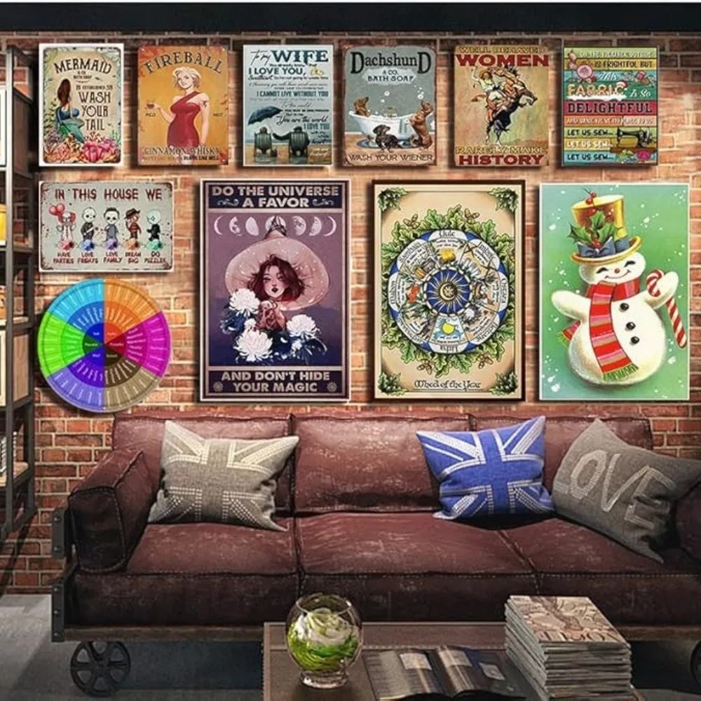 CIFBUY Placa de Metal Decorati - Tech Office Wall Art avaliação e preço
