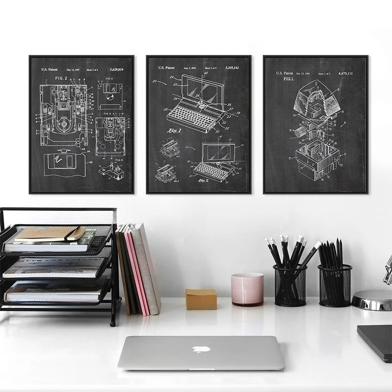 Conjunto de 6 Peças de Arte de - Tech Office Wall Art avaliação e preço