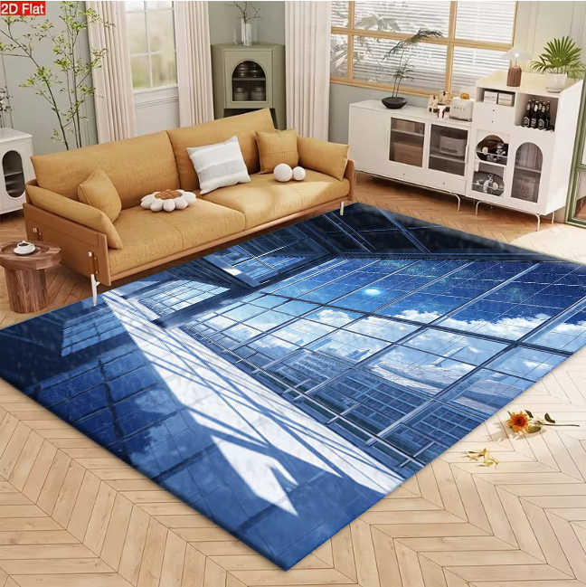 Tapete Artístico Único para De - Office Tech For Home avaliação e preço