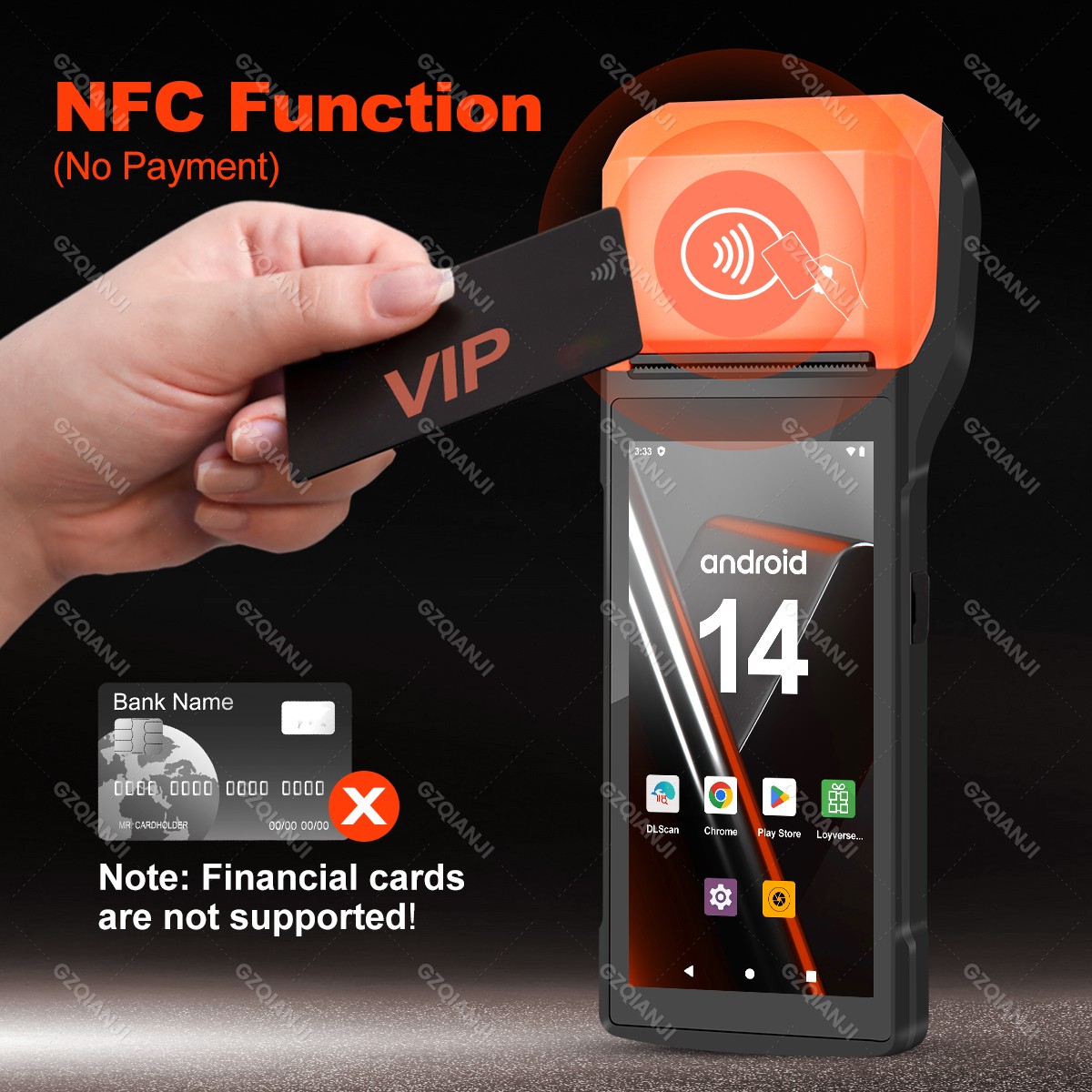Impressora portátil android 13 - Pos Terminal Android avaliação e preço