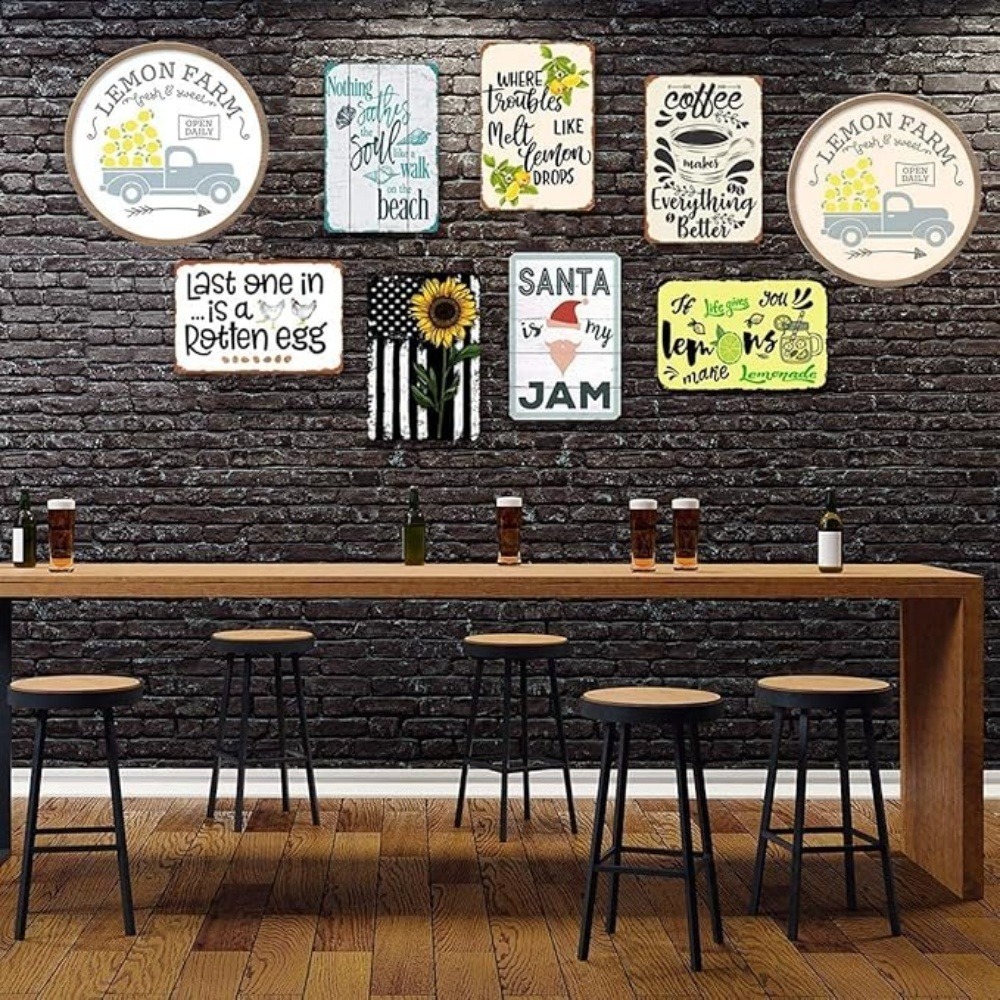 CIFBUY Placa de Metal Decorati - Tech Office Wall Art avaliação e preço
