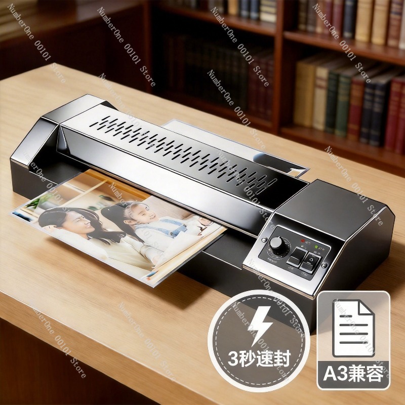 Máquina de Selagem Plástica, D - Laminator A3 Hot avaliação e preço