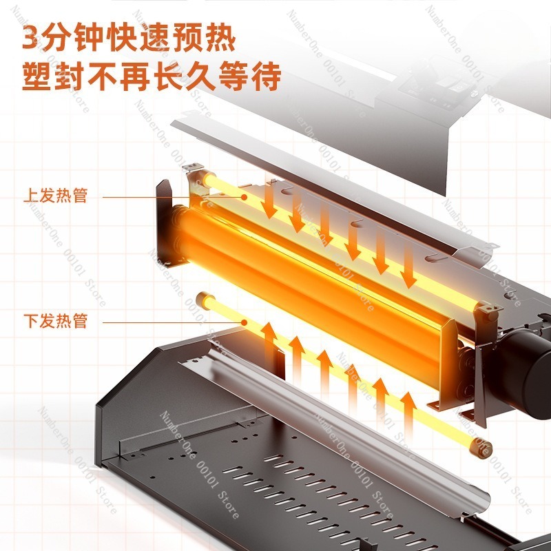 Máquina de Selagem Plástica, D - Laminator A3 Hot avaliação e preço