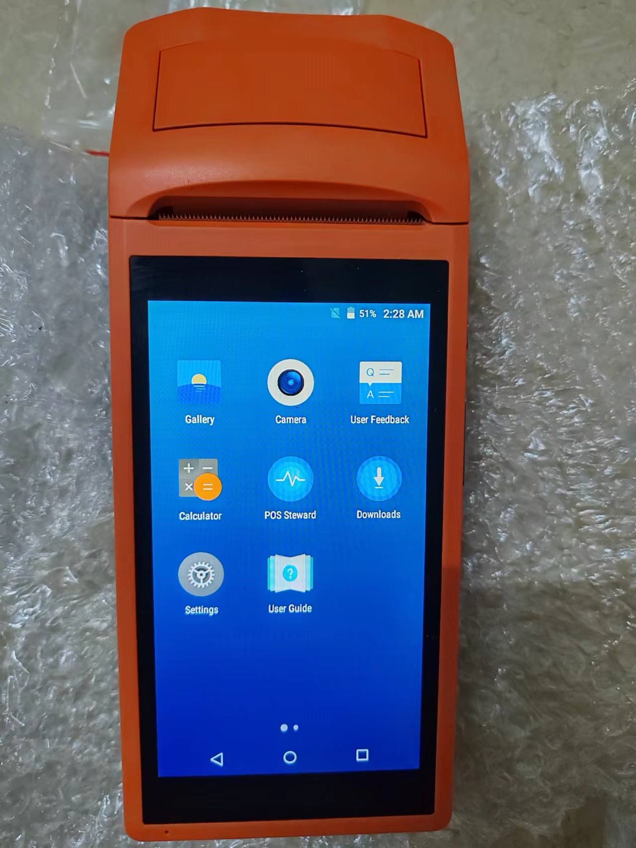 Usado Terminal portátil portát - Pos Terminal Android avaliação e preço