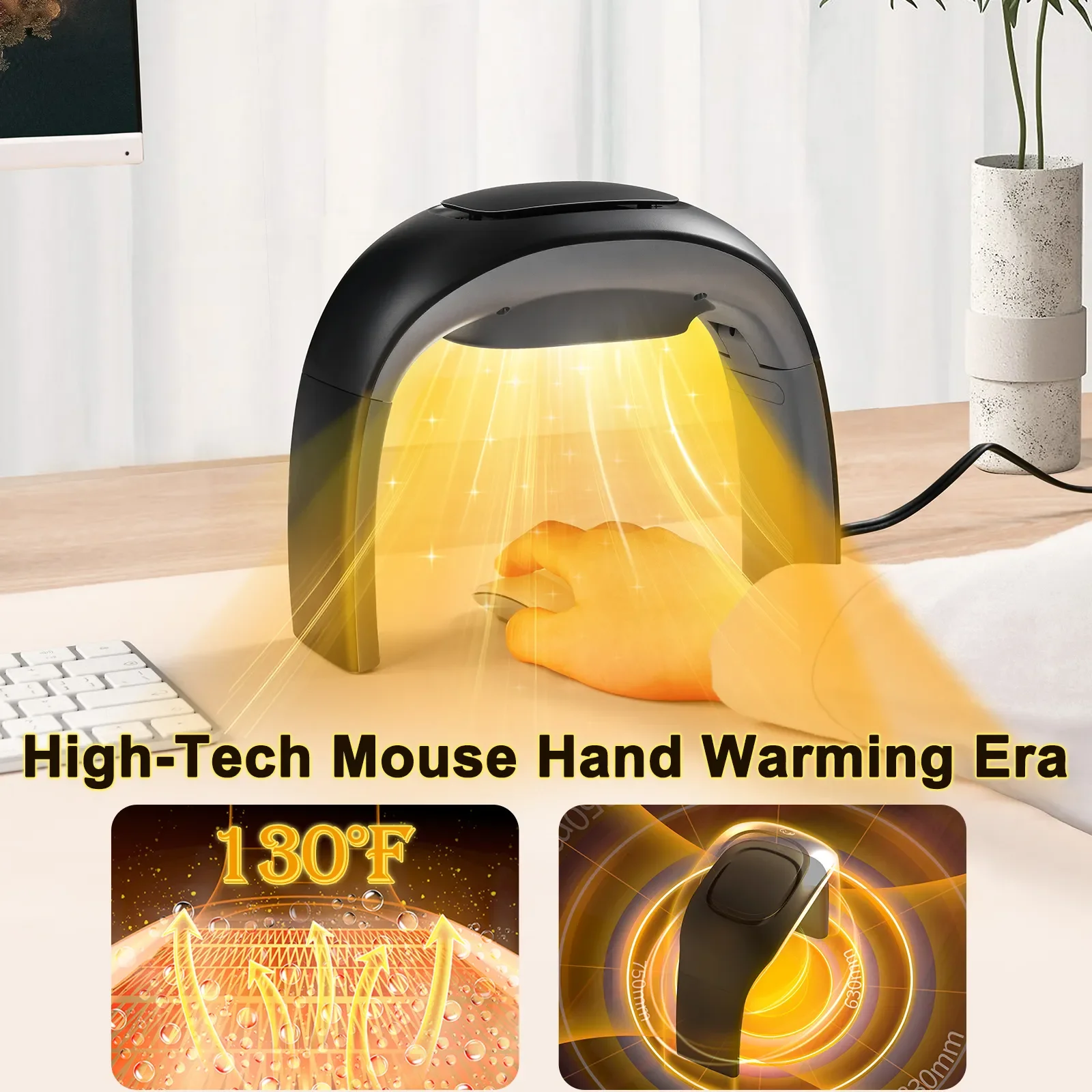 Eary portátil inverno mouse mã - Office Tech Gear avaliação e preço