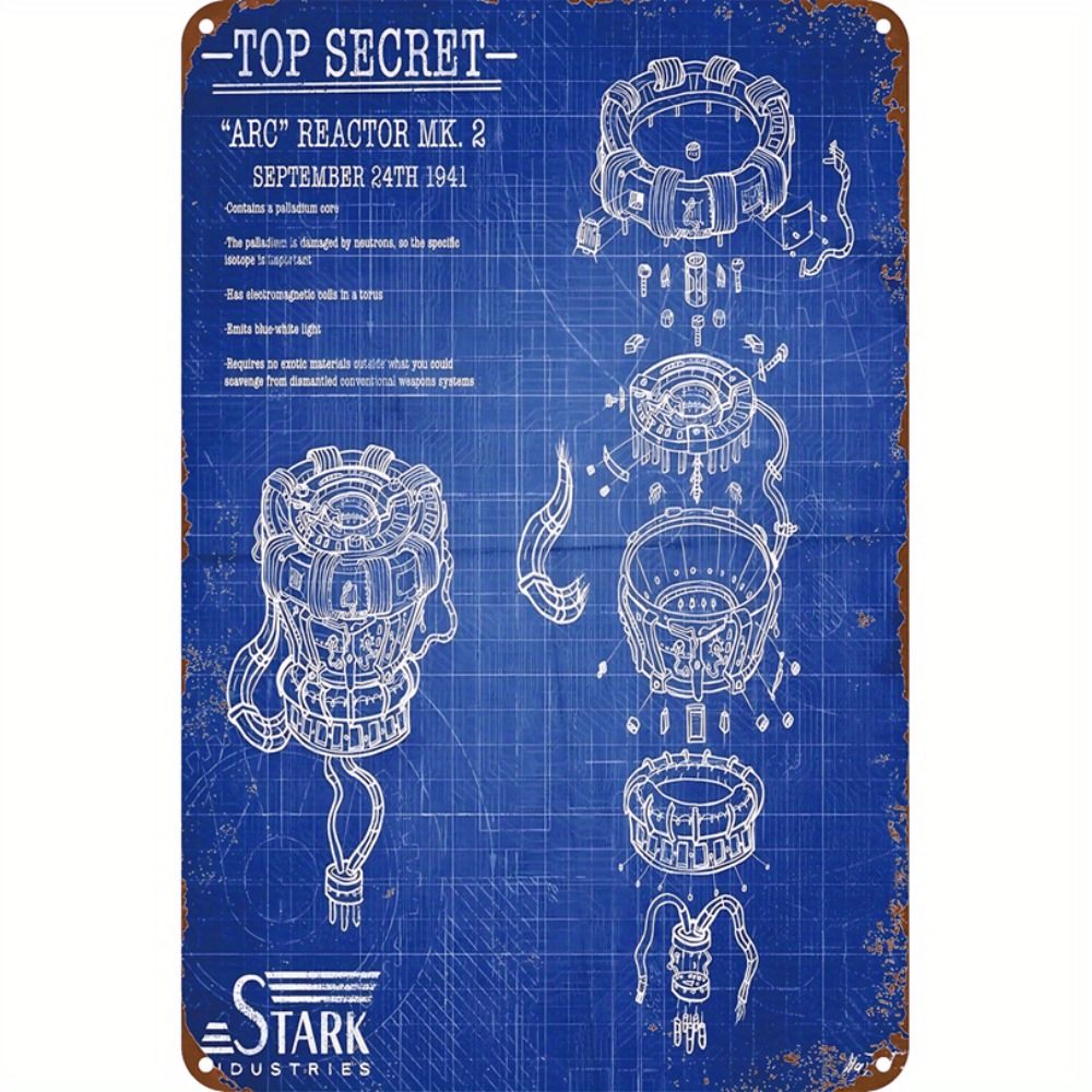 CIFBUY Placa de Metal Decorati - Tech Office Wall Art avaliação e preço