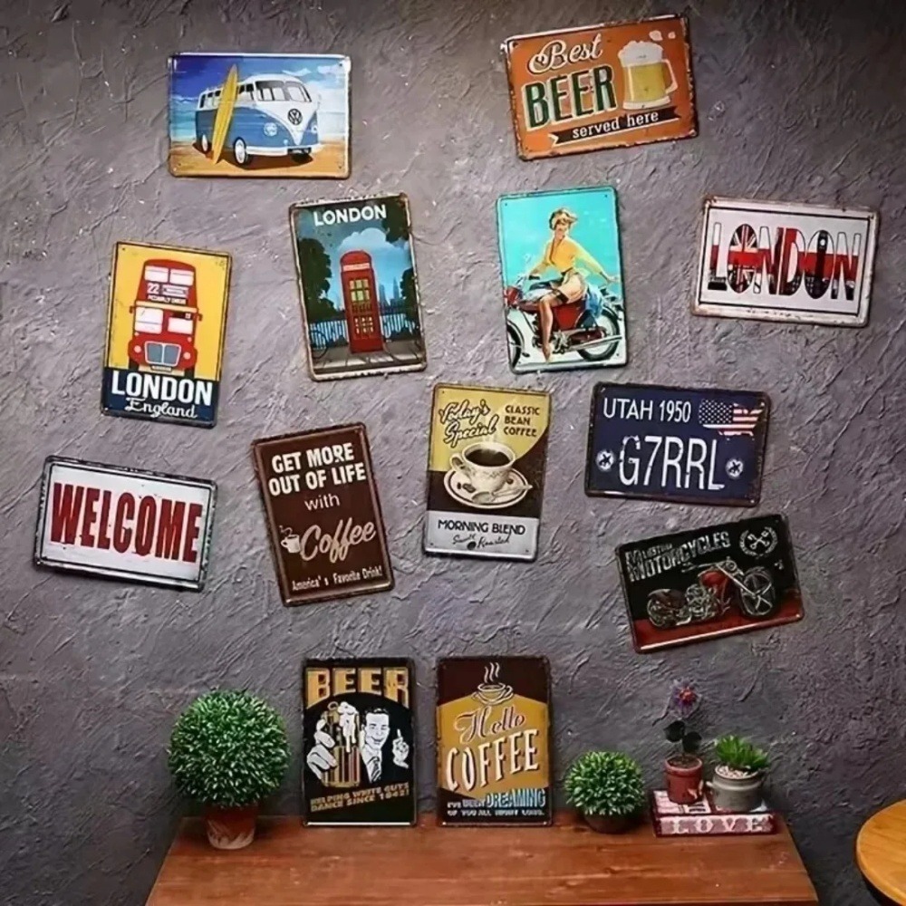 CIFBUY Placa de Metal Decorati - Tech Office Wall Art avaliação e preço