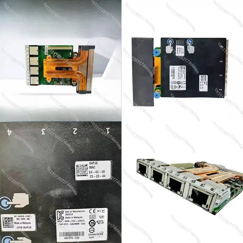 Placa de Rede Ethernet Quad Po - Gigabit Network Card avaliação e preço