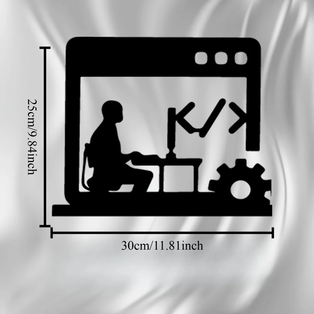 Arte de Parede em Metal CIFBUY - Tech Office Wall Art avaliação e preço