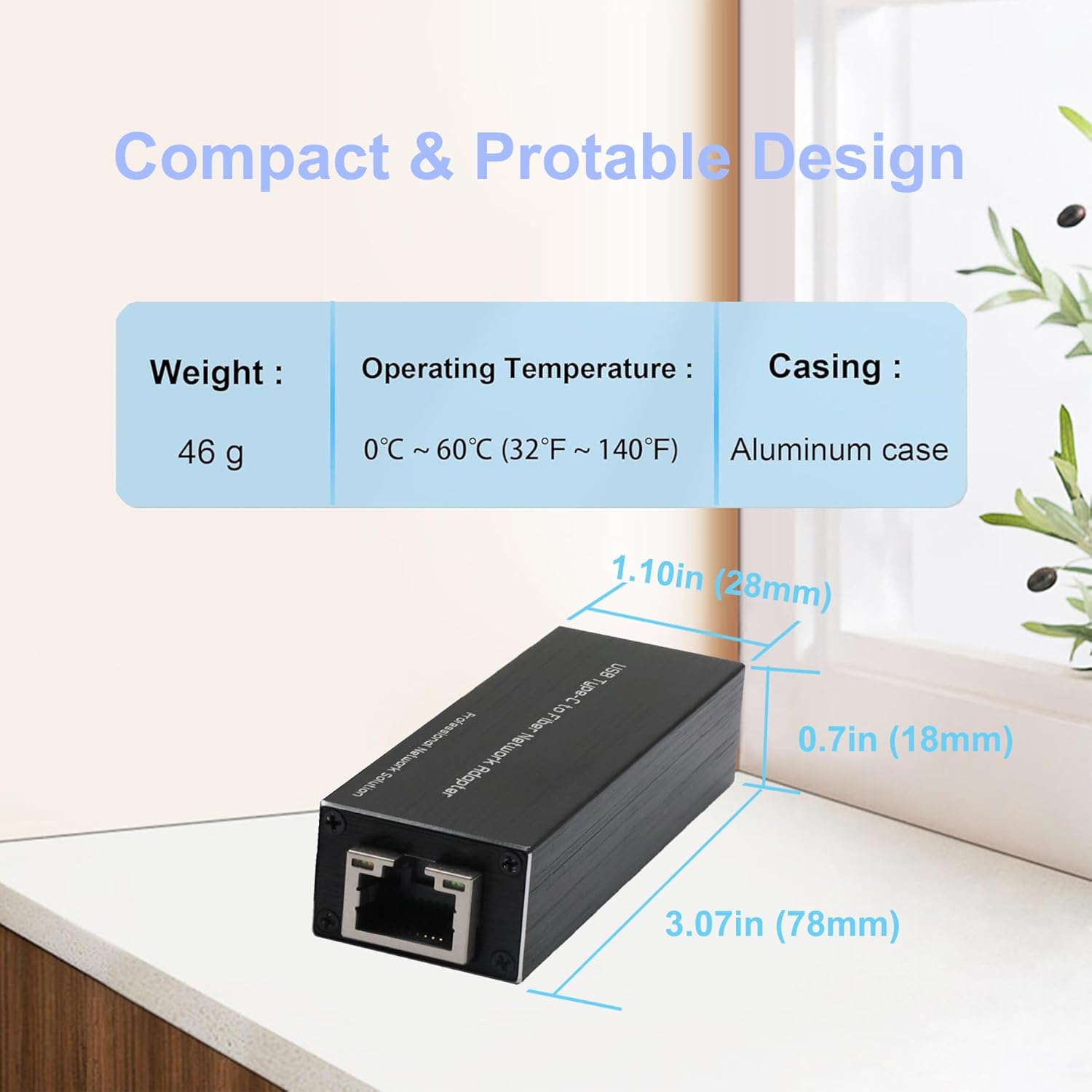 Adaptador USB 3.0 para SFP Gig - Gigabit Network Card avaliação e preço