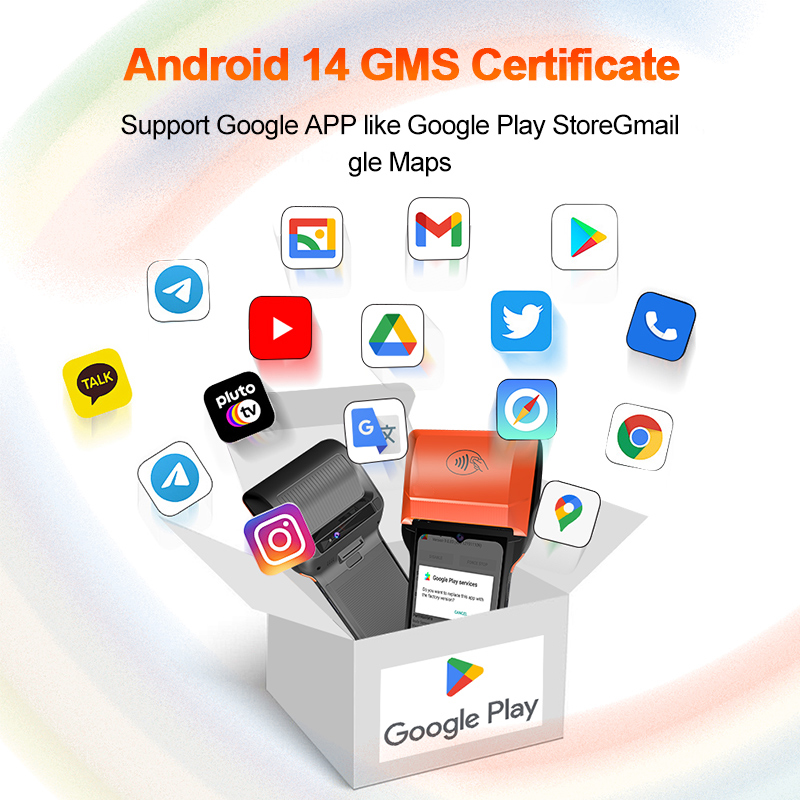 Terminal POS Móvel Android 14  - Pos Terminal Android avaliação e preço